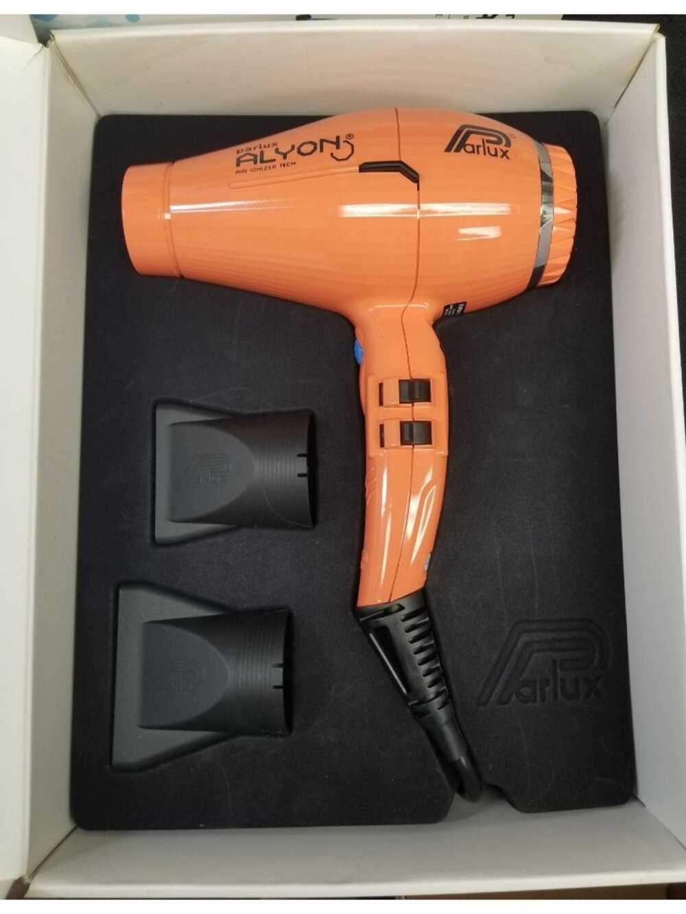 Parlux Alyon Air Ionizer Tech Professional Hair Dryer Orange NEW NO BOX!